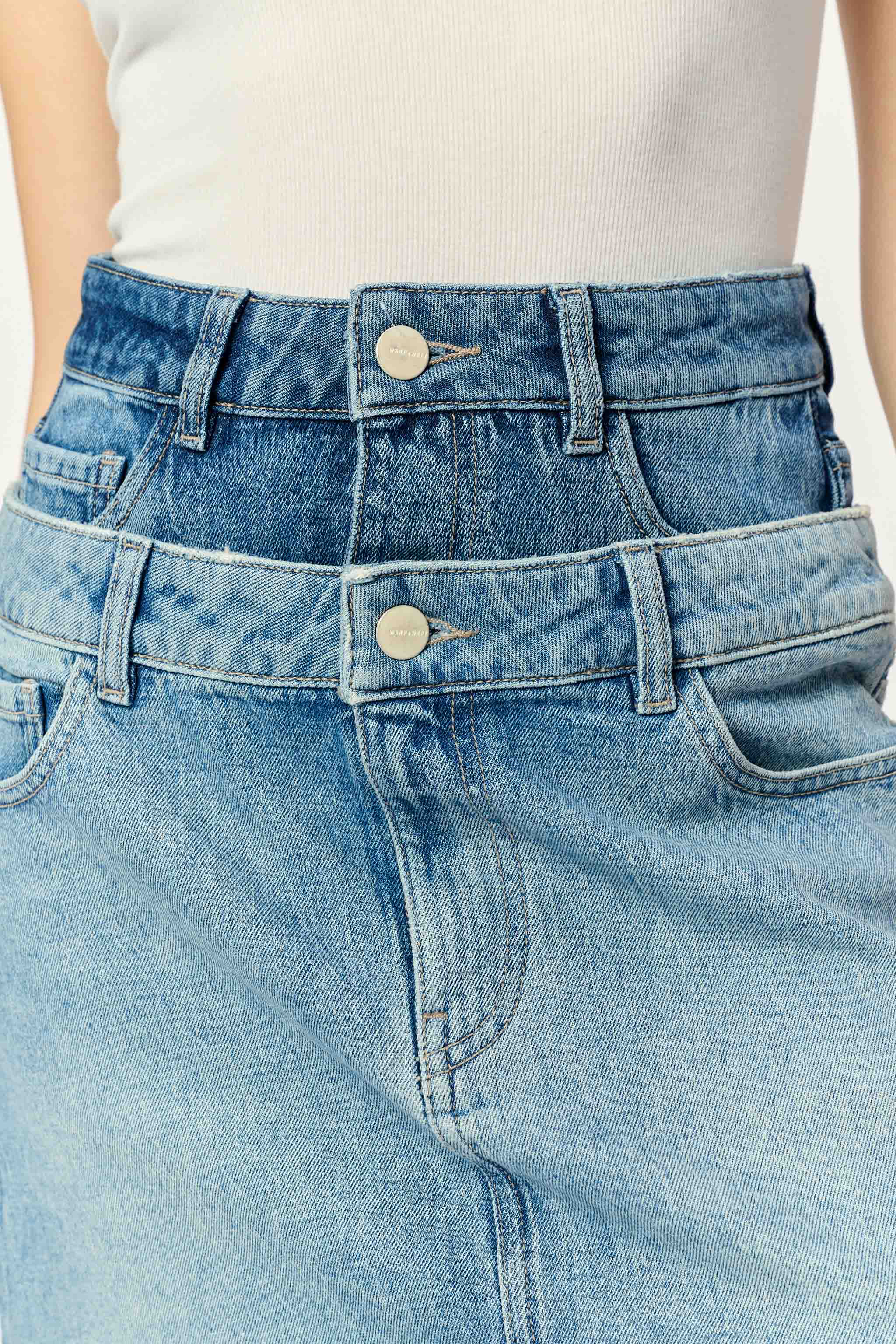 HAV - DENIM MINI SKIRT | MIXING IT UP