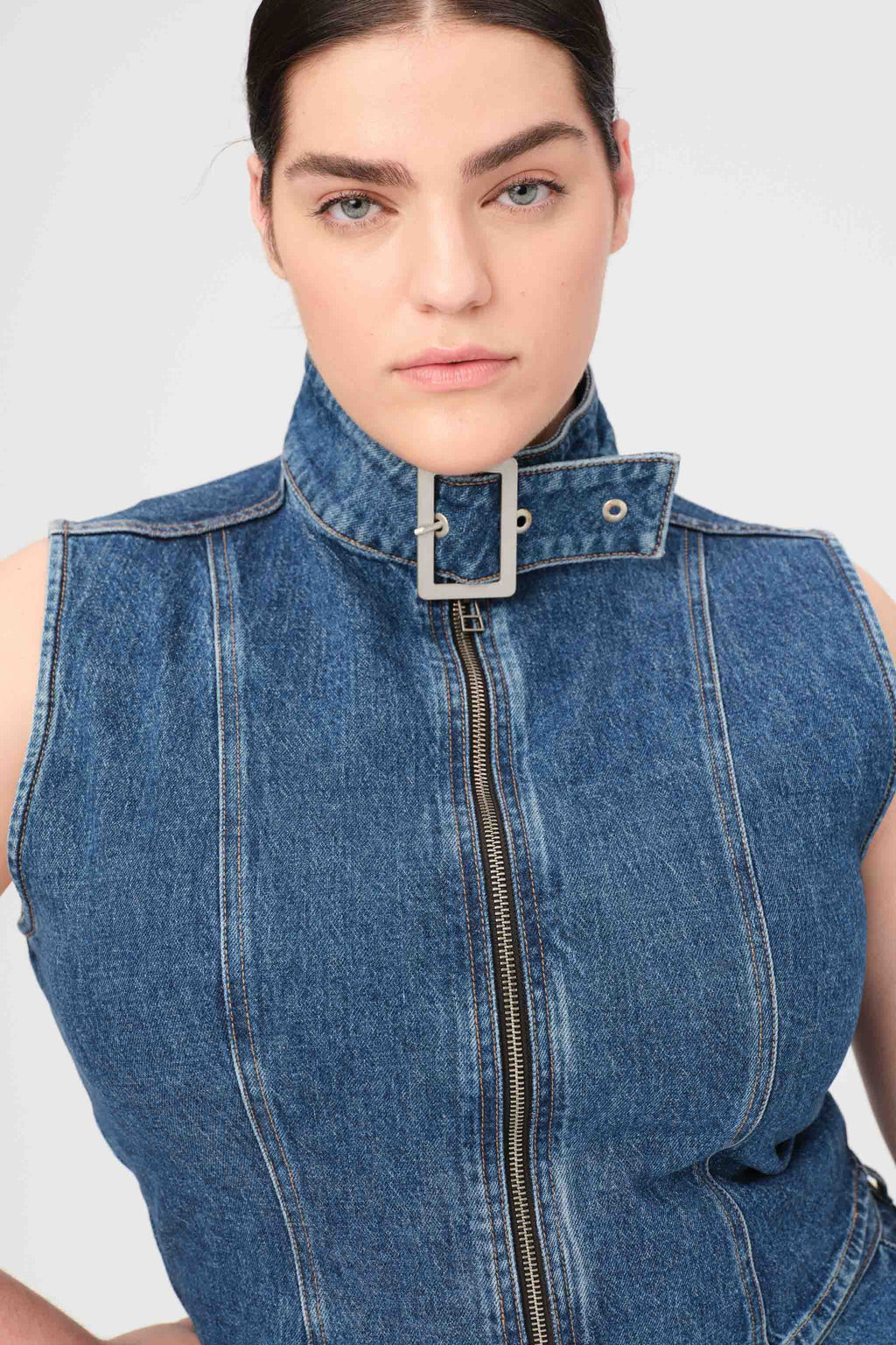 MRS PLUS - DENIM SHIRT | LOST HIGHWAY