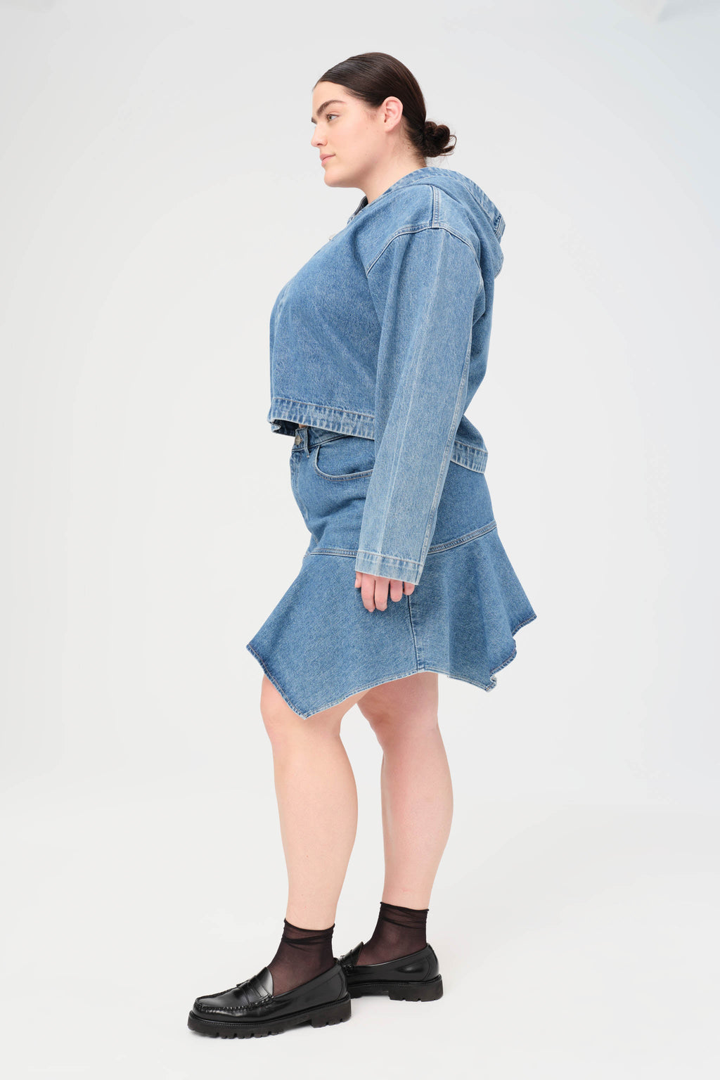 HAV PLUS - DENIM MINI SKIRT | TUNNEL VISION