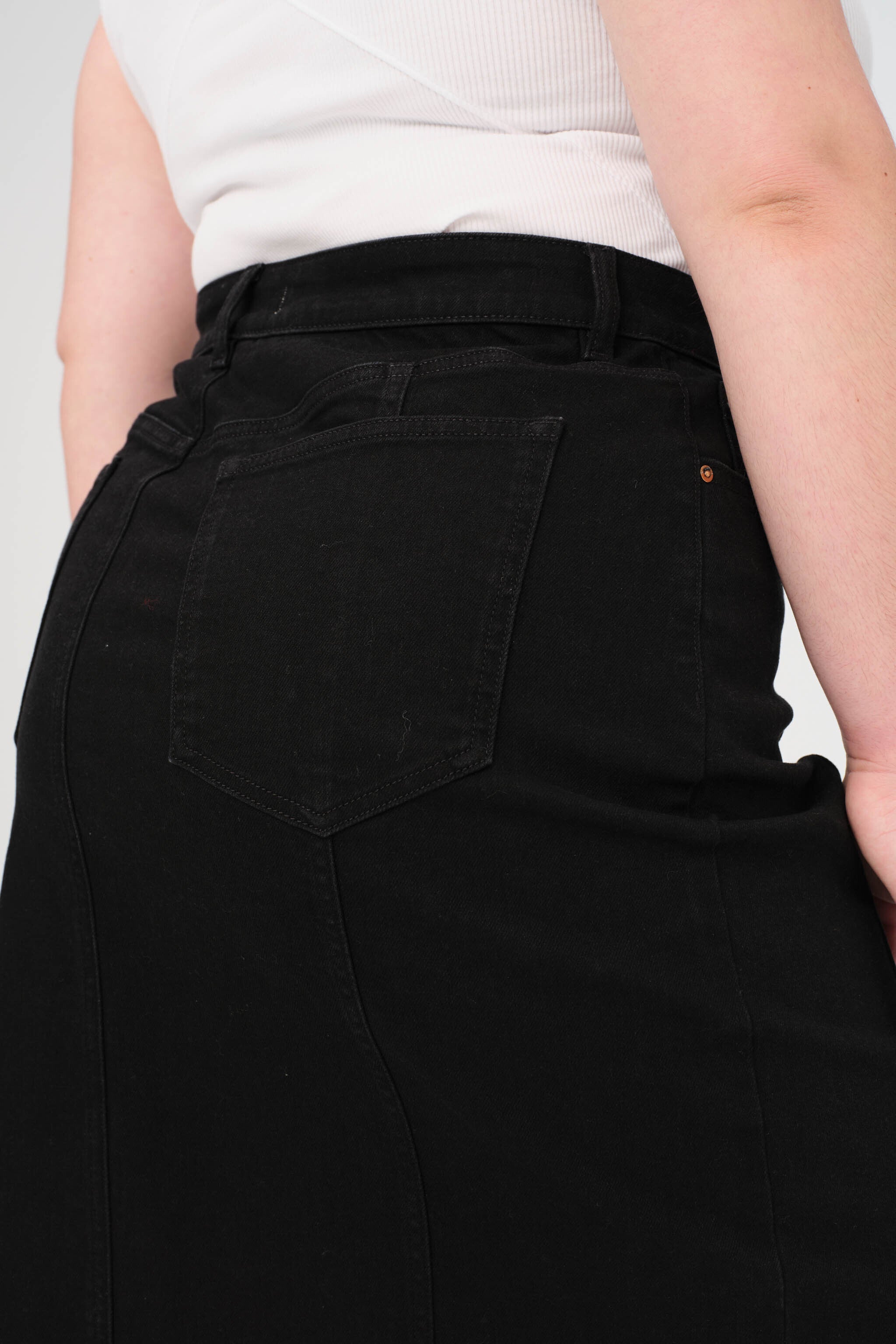 SMX PLUS - DENIM MAXI SKIRT | VENTURA
